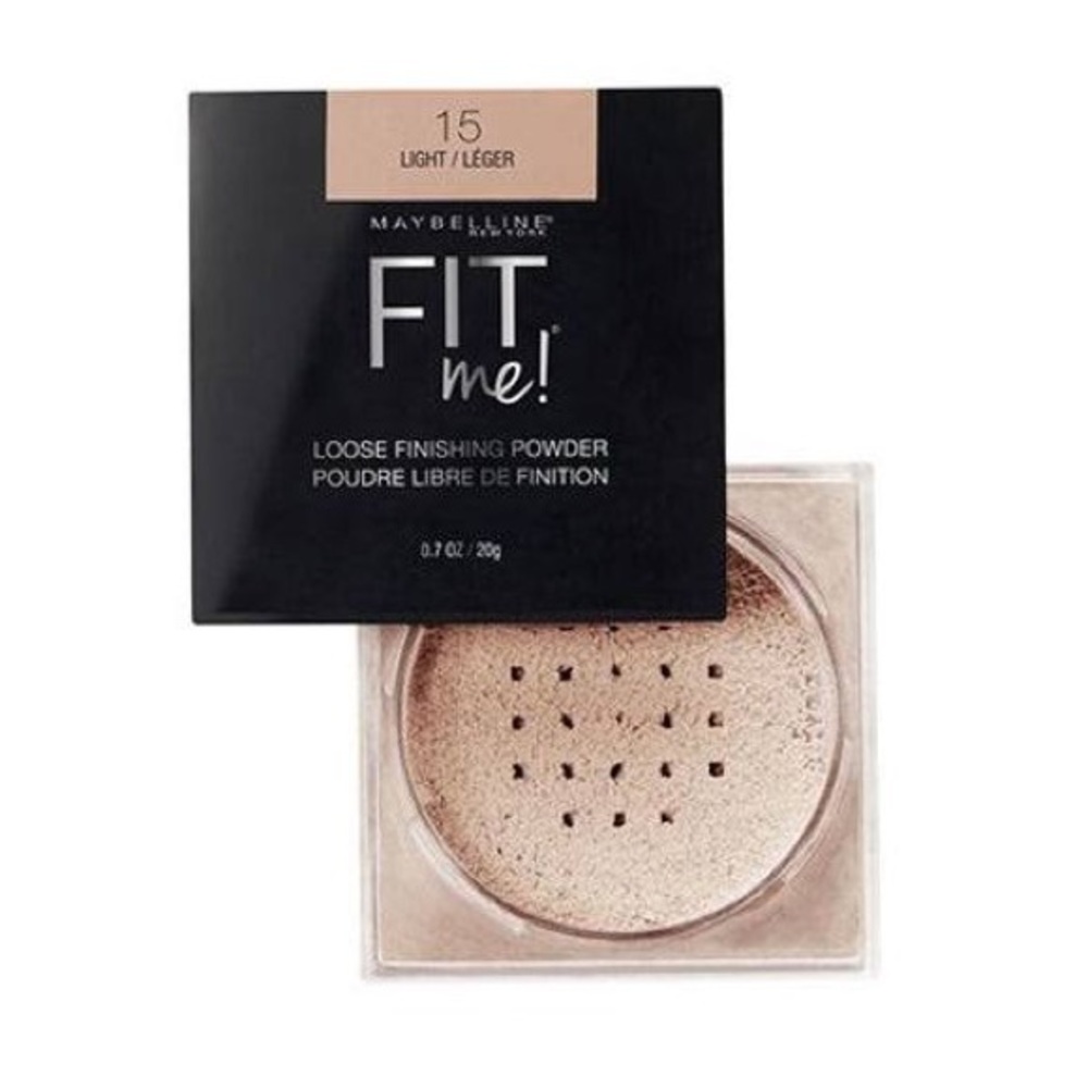 MAYBELLINE NEW YORK LOOSE FINISHING/SETTING POWDER IN LIGHT‼️